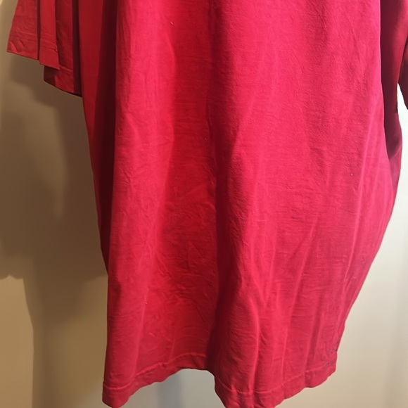 Vintage Red Short Sleeve Tee with Canada Hockey Graphic - Picture 6 of 8